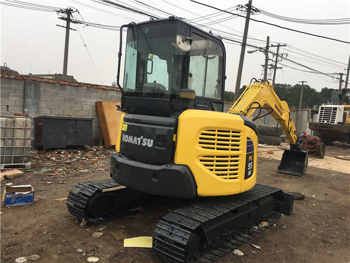 Komatsu PC55 - Mini-ekskavators: foto 2 Komatsu PC55 - Mini-ekskavators: foto 2