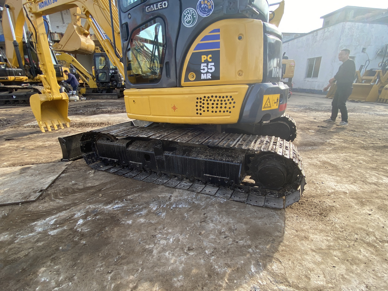 Komatsu PC55MR - Mini-ekskavators: foto 2 Komatsu PC55MR - Mini-ekskavators: foto 2