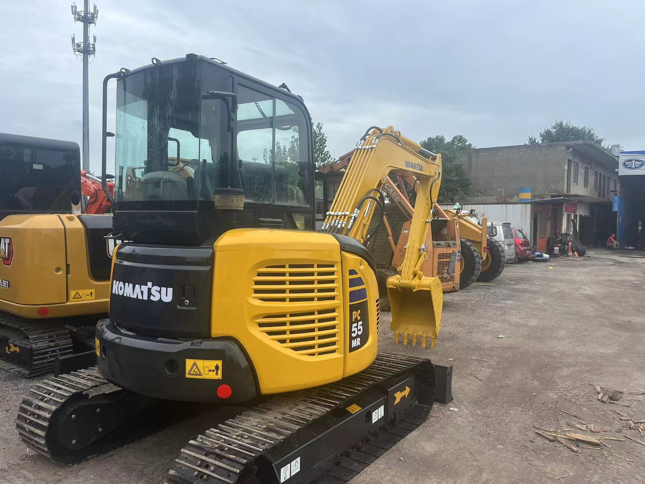 Mini-ekskavators Komatsu  PC55mr-3: foto 6