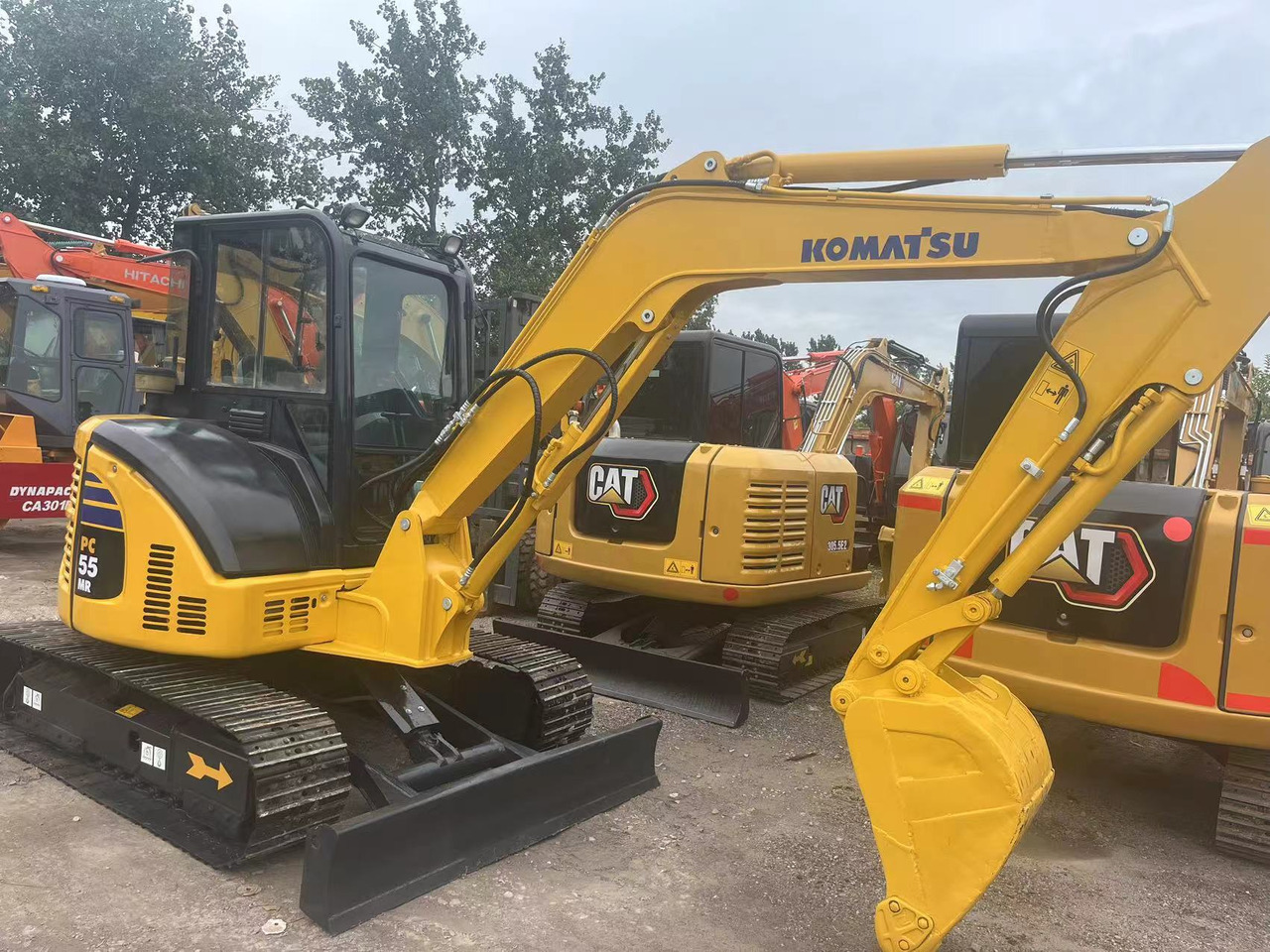 Komatsu PC55mr-3 - Mini-ekskavators: foto 3 Komatsu PC55mr-3 - Mini-ekskavators: foto 3