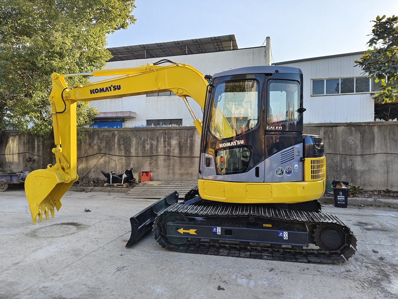 Komatsu pc78 Excavator - Kāpurķēžu ekskavators: foto 5 Komatsu pc78 Excavator - Kāpurķēžu ekskavators: foto 5