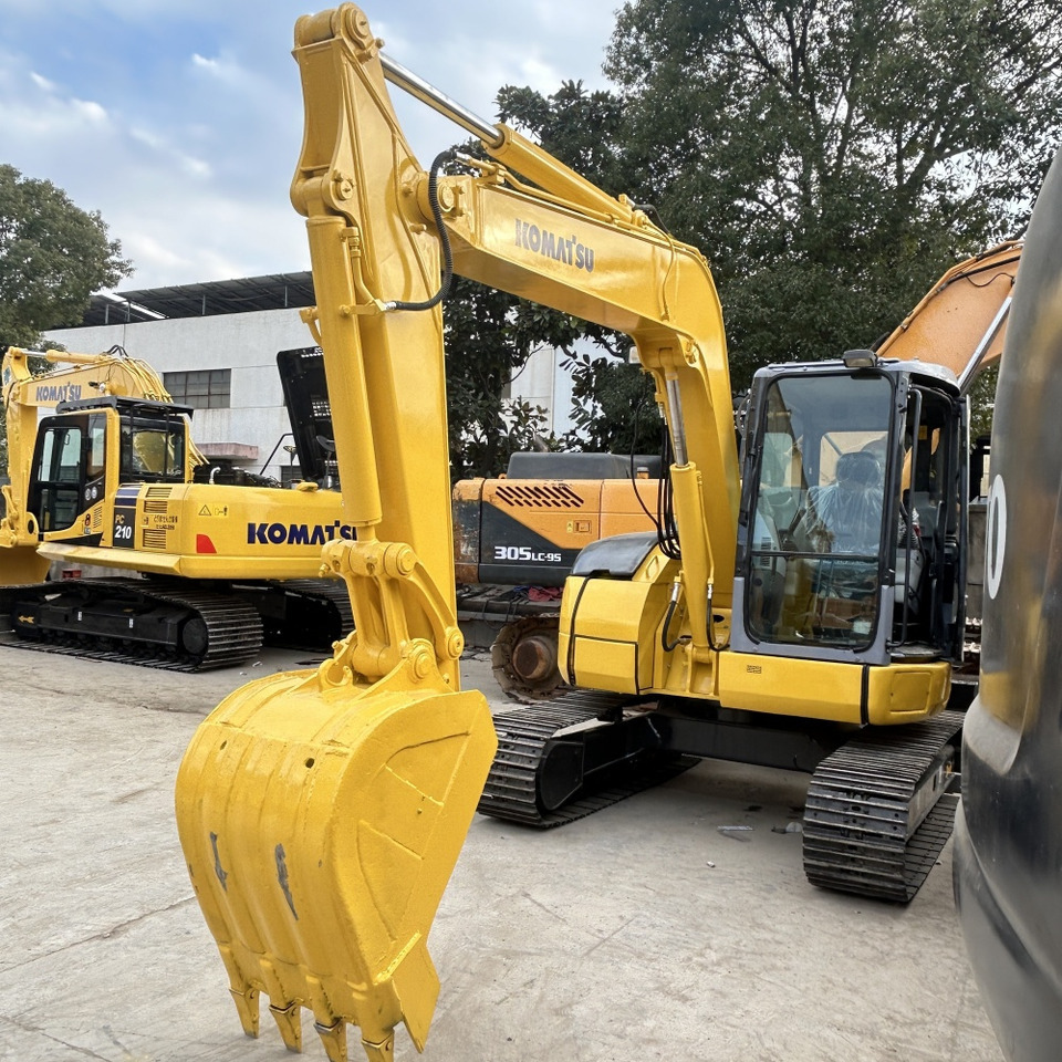 Komatsu pc78us Excavator - Kāpurķēžu ekskavators: foto 3 Komatsu pc78us Excavator - Kāpurķēžu ekskavators: foto 3