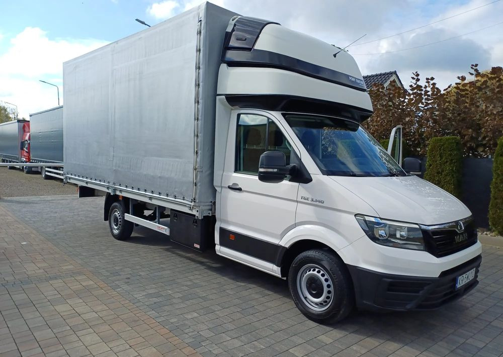 MAN TGE 10 PALET zaw.poduszki 2021r EURO 6 - Furgons ar tentu: foto 1 MAN TGE 10 PALET zaw.poduszki 2021r EURO 6 - Furgons ar tentu: foto 1