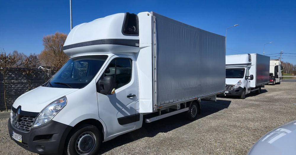Renault Master 2x +zabudowa 12 palet-reg wysokości Spanie XXL - Furgons ar tentu: foto 1 Renault Master 2x +zabudowa 12 palet-reg wysokości Spanie XXL - Furgons ar tentu: foto 1