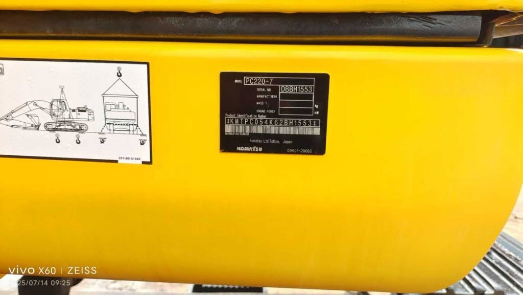 Mini-ekskavators Komatsu PC 220: foto 13