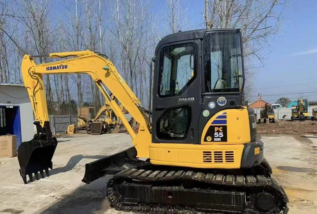 Komatsu PC 55 - Mini-ekskavators: foto 1 Komatsu PC 55 - Mini-ekskavators: foto 1