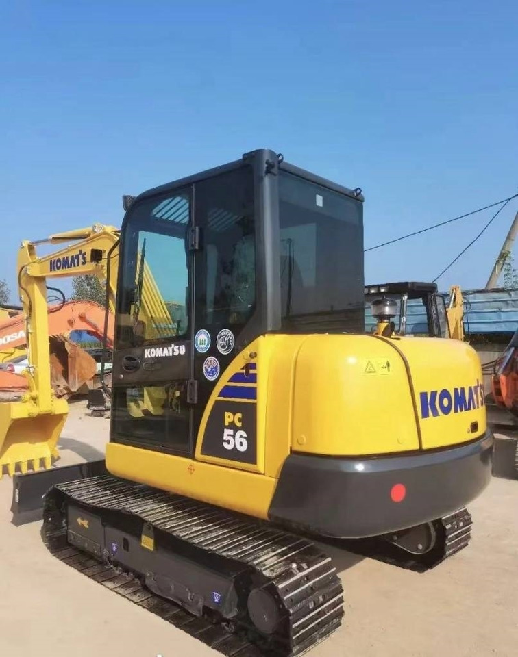 Komatsu PC 56 - Mini-ekskavators: foto 5 Komatsu PC 56 - Mini-ekskavators: foto 5