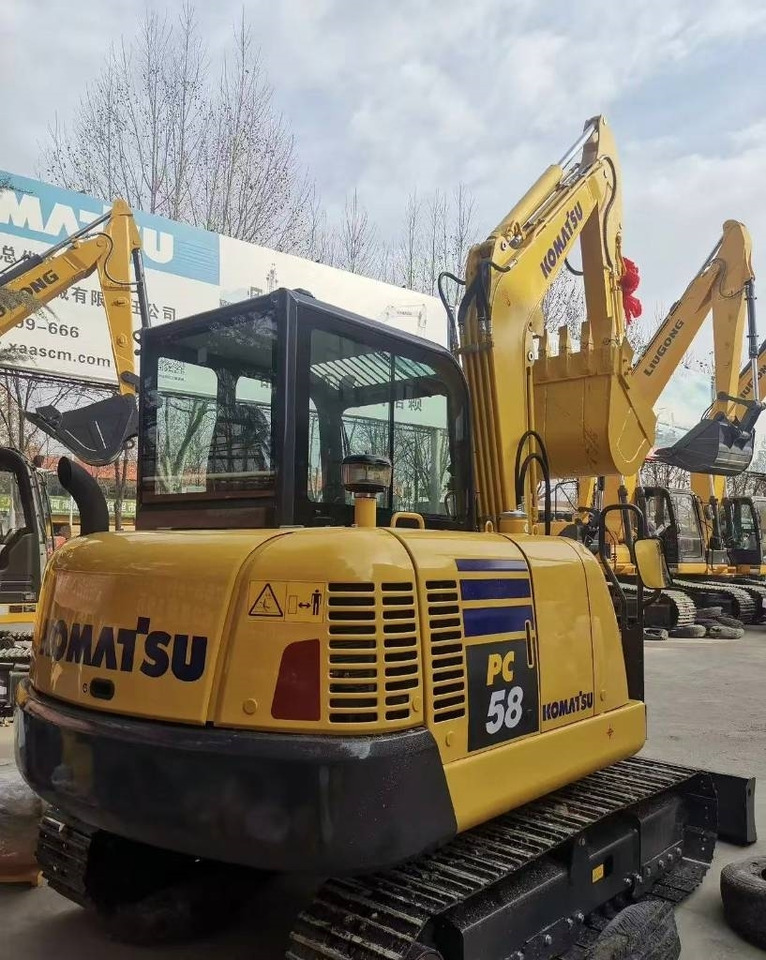 Komatsu PC 58 - Mini-ekskavators: foto 2 Komatsu PC 58 - Mini-ekskavators: foto 2