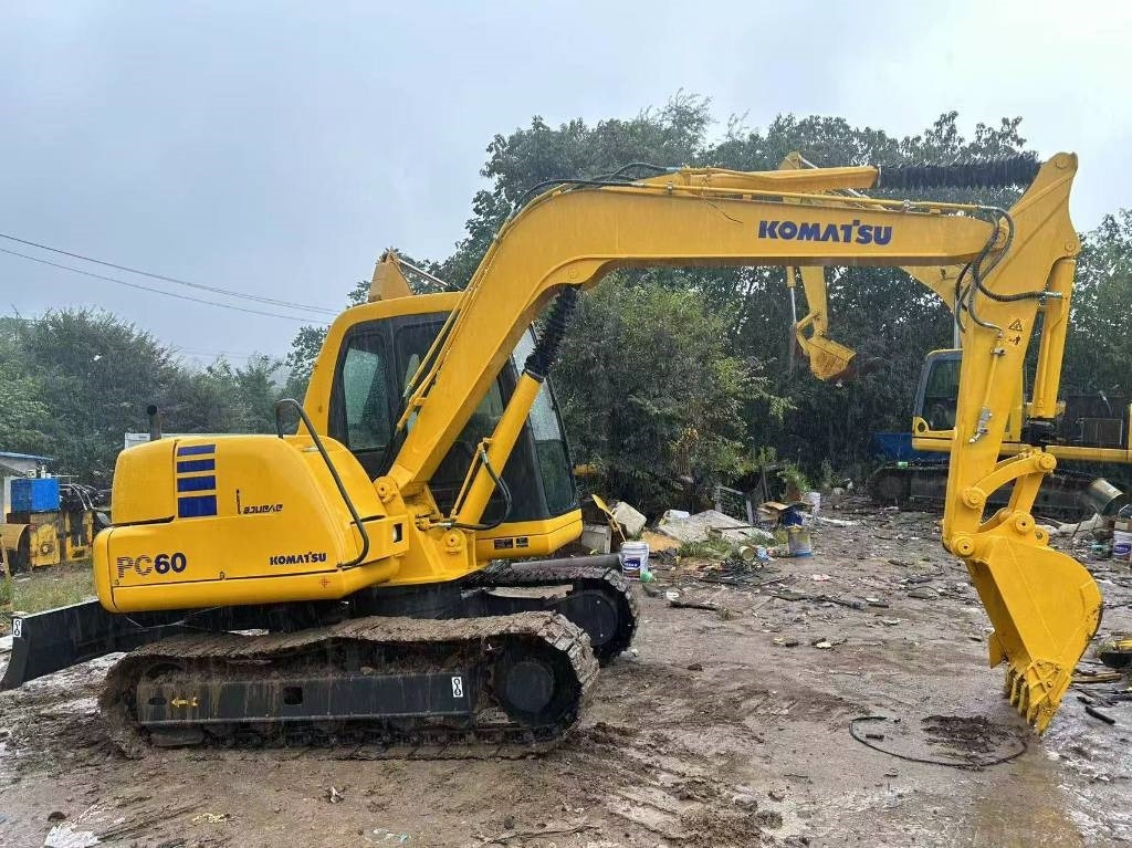 Mini-ekskavators Komatsu PC 60: foto 11