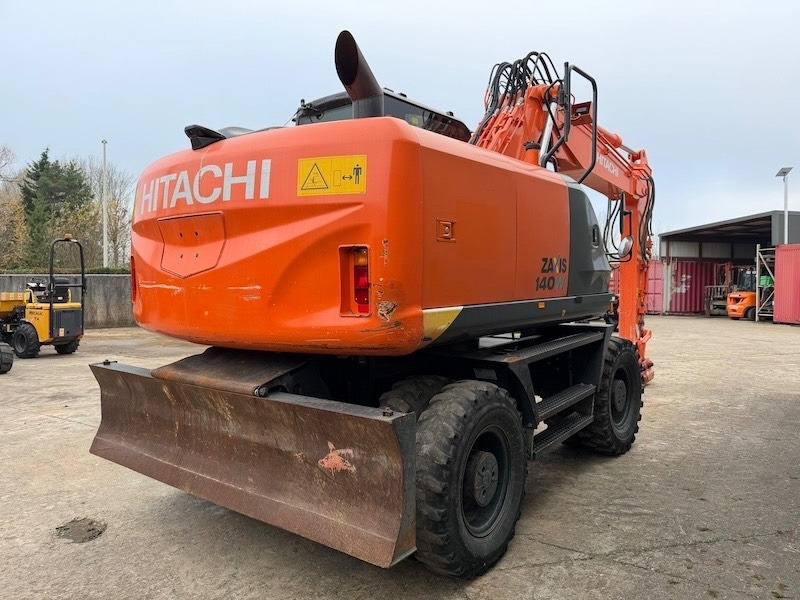 Hitachi ZX 140 W-5 - Riteņu ekskavators: foto 4 Hitachi ZX 140 W-5 - Riteņu ekskavators: foto 4