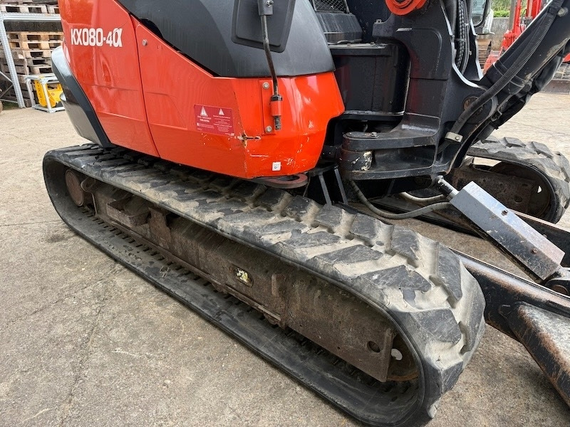 Kubota KX 080-4 - Mini-ekskavators: foto 5 Kubota KX 080-4 - Mini-ekskavators: foto 5