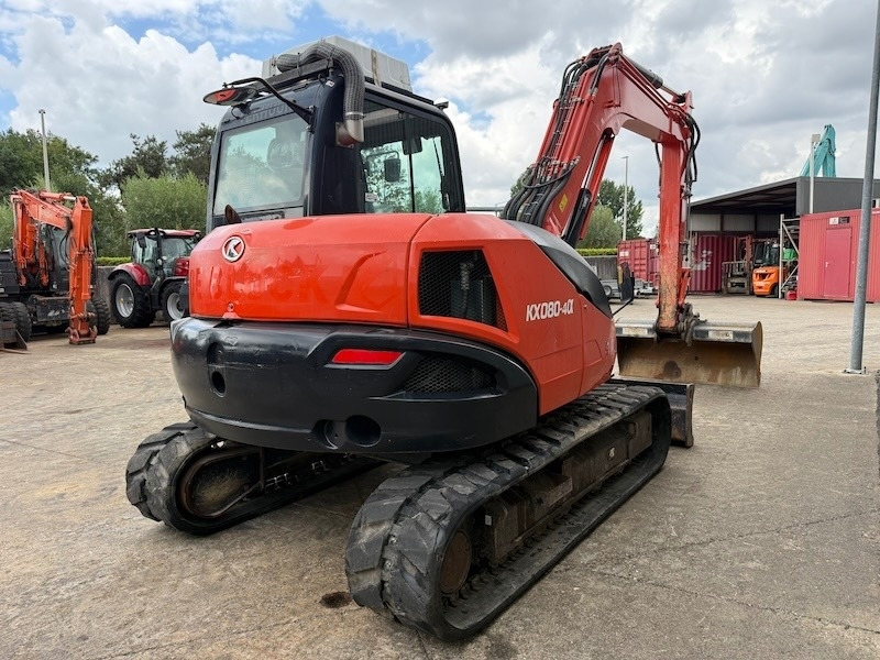Kubota KX 080-4 - Mini-ekskavators: foto 4 Kubota KX 080-4 - Mini-ekskavators: foto 4