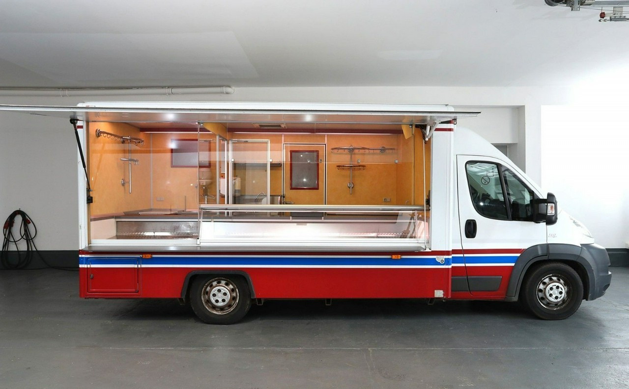 Fiat Ducato Autosklep Gastronomiczny Food Truck Foodtruck sklep W-zasil Borco 20 - Tirdzniecības kravas automašīna: foto 1 Fiat Ducato Autosklep Gastronomiczny Food Truck Foodtruck sklep W-zasil Borco 20 - Tirdzniecības kravas automašīna: foto 1