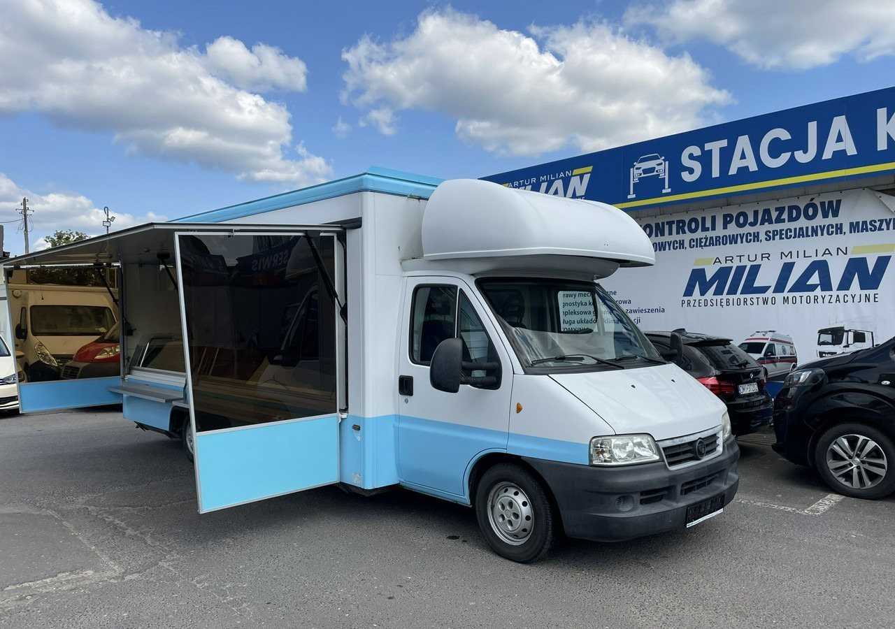 Tirdzniecības kravas automašīna Fiat Ducato Autosklep Ryb Gastronomiczny food truck foodtruck sklep 112tkm BORCO: foto 17