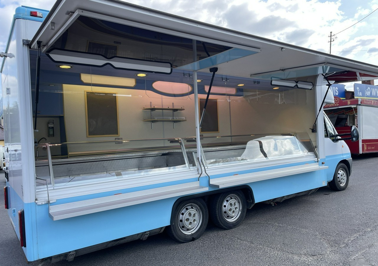 Tirdzniecības kravas automašīna Fiat Ducato Autosklep Ryb Gastronomiczny food truck foodtruck sklep 112tkm BORCO: foto 6