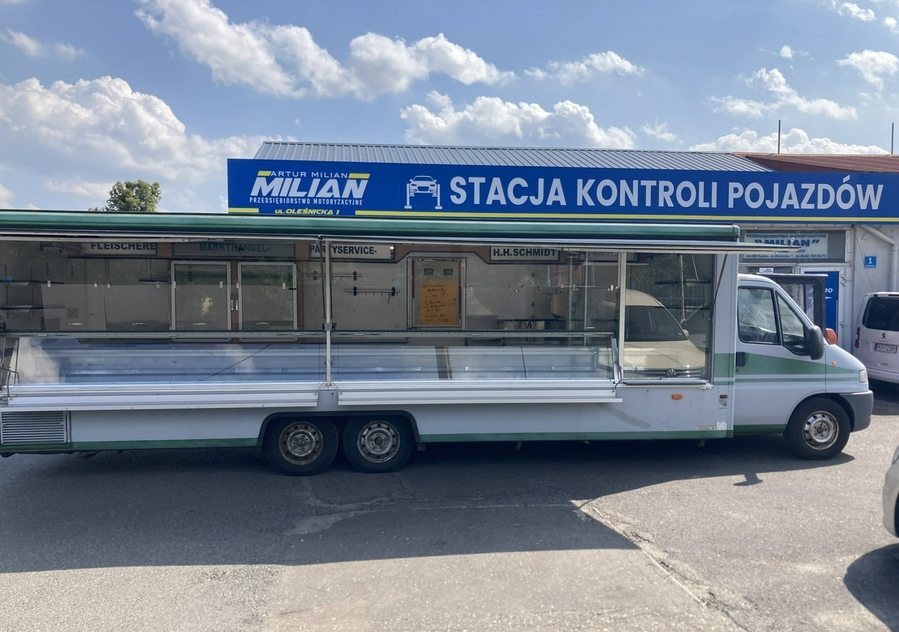 Fiat Ducato Autosklep mięso Gastronomiczny Food Truck Foodtruck sklep bar Borco - Tirdzniecības kravas automašīna: foto 1 Fiat Ducato Autosklep mięso Gastronomiczny Food Truck Foodtruck sklep bar Borco - Tirdzniecības kravas automašīna: foto 1