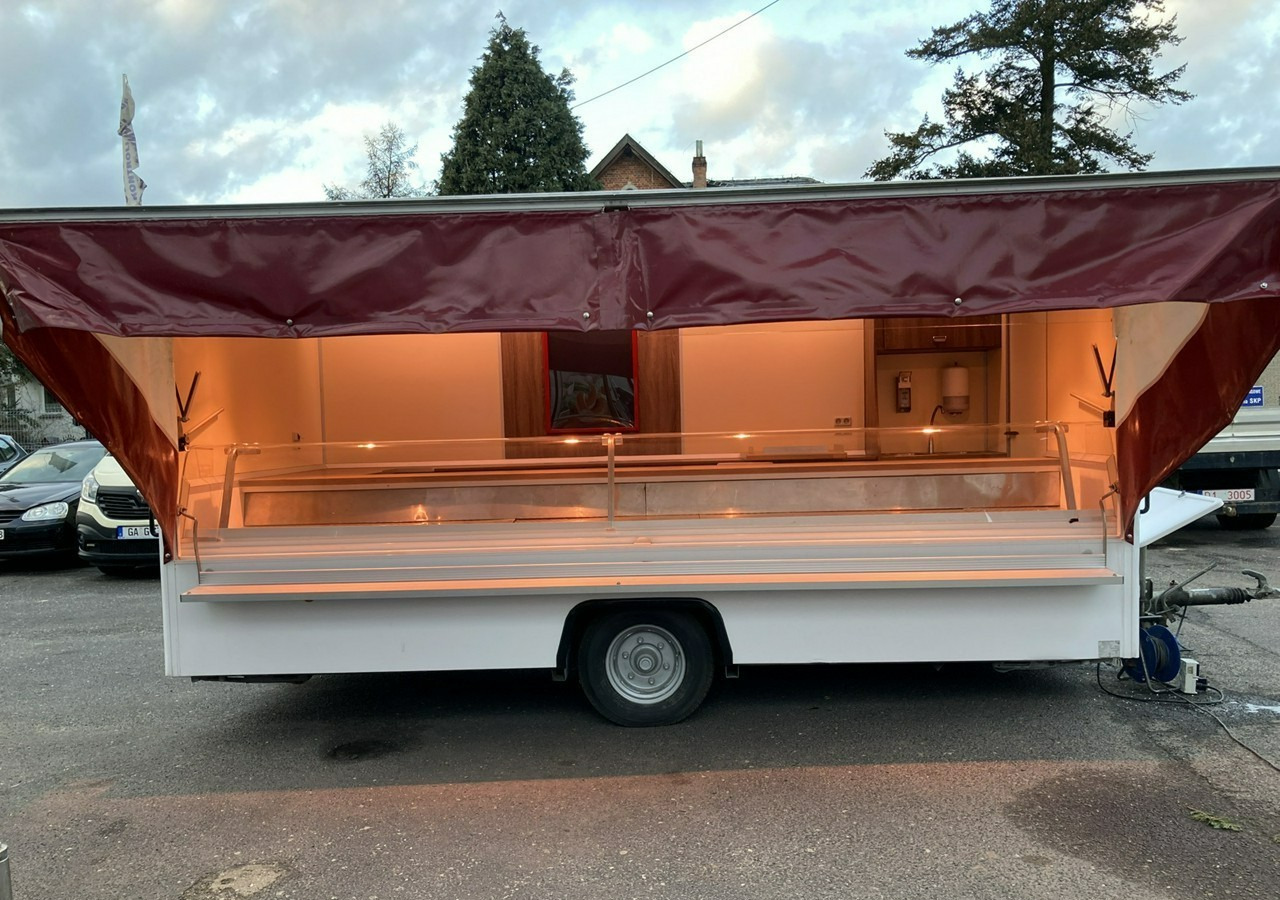 Tirdzniecības piekabe Inna Inny Przycze Autosklep wędli Gastronomiczna food truck foodtruck sklep 20: foto 14
