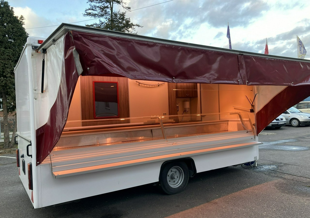 Tirdzniecības piekabe Inna Inny Przycze Autosklep wędli Gastronomiczna food truck foodtruck sklep 20: foto 9