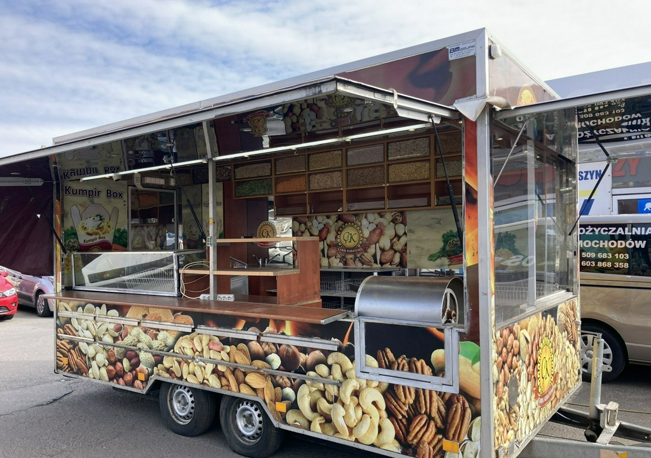 Inna Inny Przyczepa Autosklep Gastronomiczny Foodtruck Food Truck Sklep 2012 - Tirdzniecības piekabe: foto 2 Inna Inny Przyczepa Autosklep Gastronomiczny Foodtruck Food Truck Sklep 2012 - Tirdzniecības piekabe: foto 2
