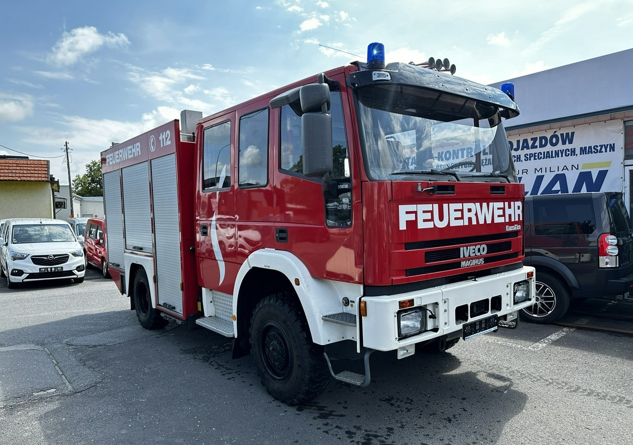 Iveco Inny Iveco Iveco Magirus FF95E Straż Pożarna Gaśnicza 4X4 Metz 96 jak Nowa - Ugunsdzēsēju mašīna: foto 2 Iveco Inny Iveco Iveco Magirus FF95E Straż Pożarna Gaśnicza 4X4 Metz 96 jak Nowa - Ugunsdzēsēju mašīna: foto 2