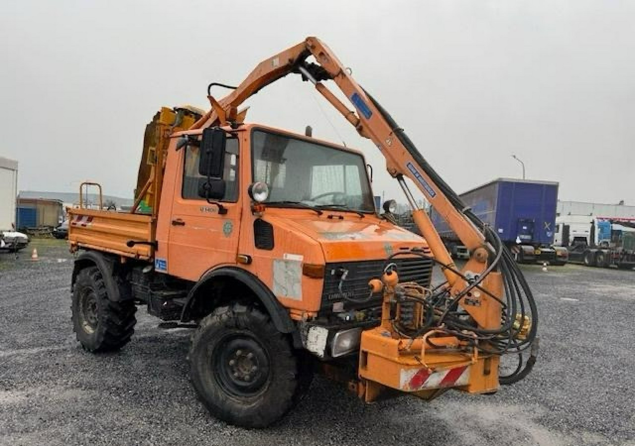 Inna Inny Unimog 1400 4X4 Kosiarka bijakowa teleskopowa - Komunālā/ Specializētā tehnika: foto 1 Inna Inny Unimog 1400 4X4 Kosiarka bijakowa teleskopowa - Komunālā/ Specializētā tehnika: foto 1