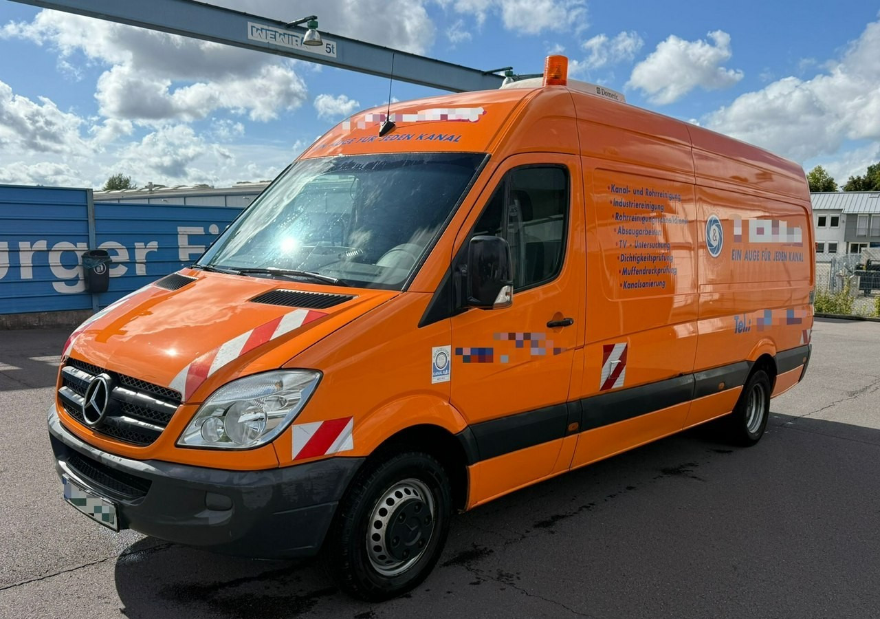 Mercedes-Benz Sprinter Sprinter Kanalizacja inspekcja kanałów wuko asenizacyjny Kamero wóz - Komunālā/ Specializētā tehnika, Kravas mikroautobuss: foto 1 Mercedes-Benz Sprinter Sprinter Kanalizacja inspekcja kanałów wuko asenizacyjny Kamero wóz - Komunālā/ Specializētā tehnika, Kravas mikroautobuss: foto 1