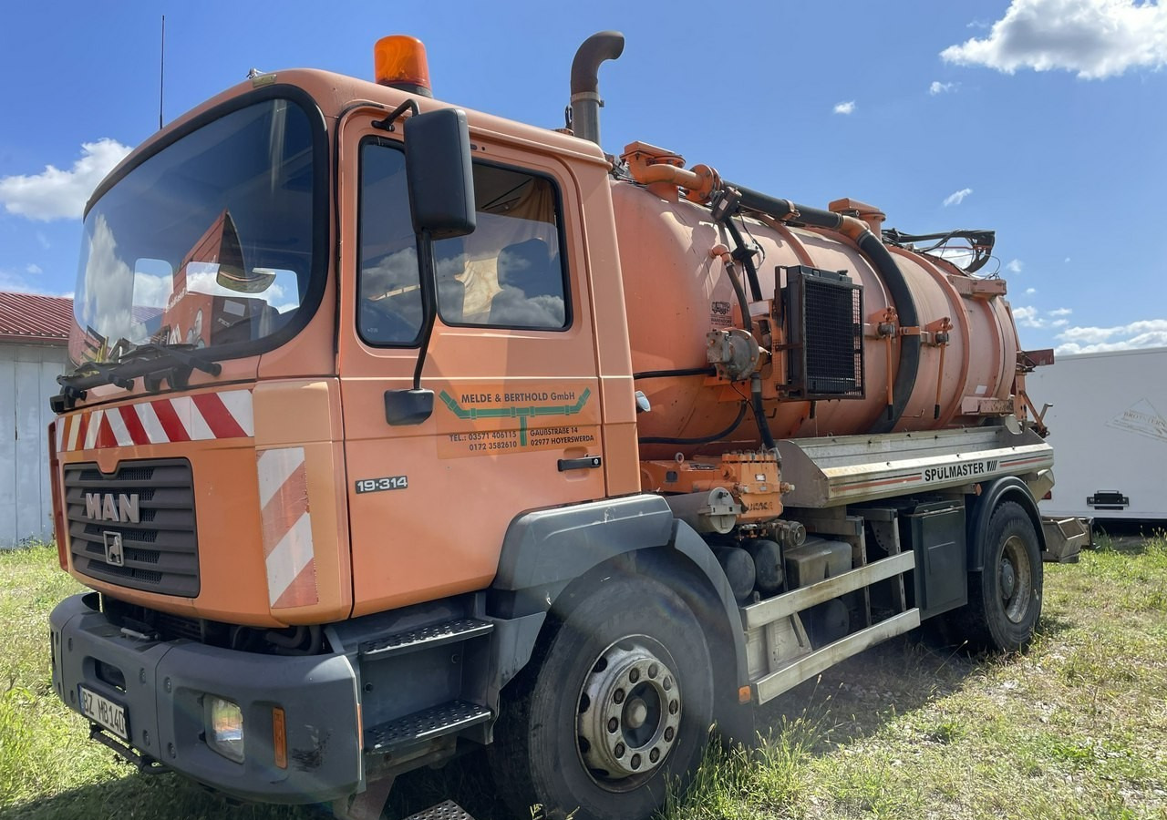 MAN Inny MAN Man 19-314 Wuko asenizacyjny kanalizacja - Asenizācijas mašīna: foto 3 MAN Inny MAN Man 19-314 Wuko asenizacyjny kanalizacja - Asenizācijas mašīna: foto 3