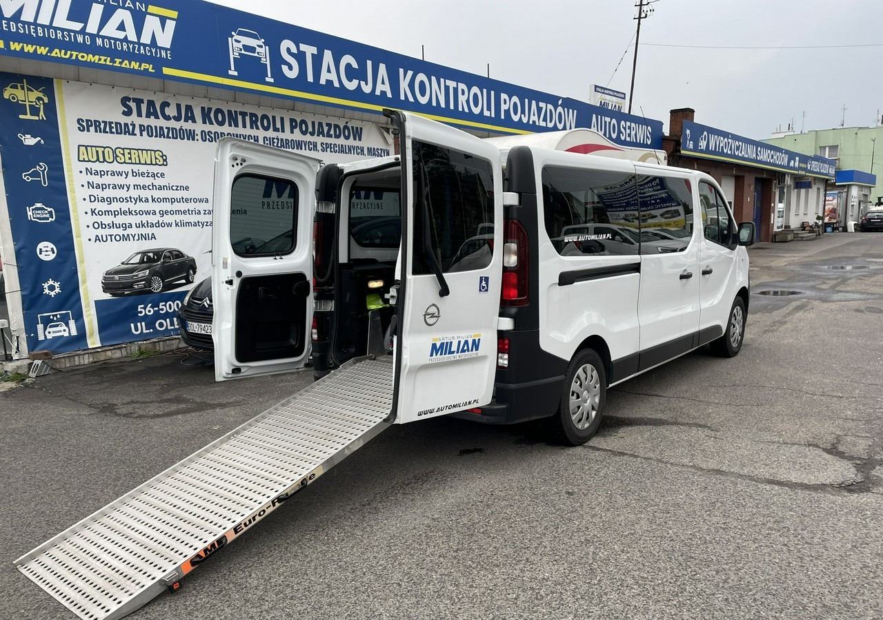 Opel Vivaro III Vivaro dla Niepełnosprawnych Inwalida Rampa na 2 Wózki 2019 PFRON - Vieglā automašīna: foto 1 Opel Vivaro III Vivaro dla Niepełnosprawnych Inwalida Rampa na 2 Wózki 2019 PFRON - Vieglā automašīna: foto 1