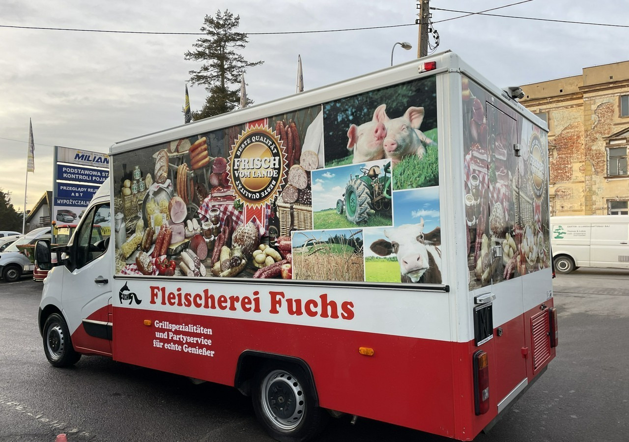 Tirdzniecības kravas automašīna Renault Master Autosklep Wędlin Gastronomiczny Food Truck Foodtruck sklep BORCO 201: foto 7
