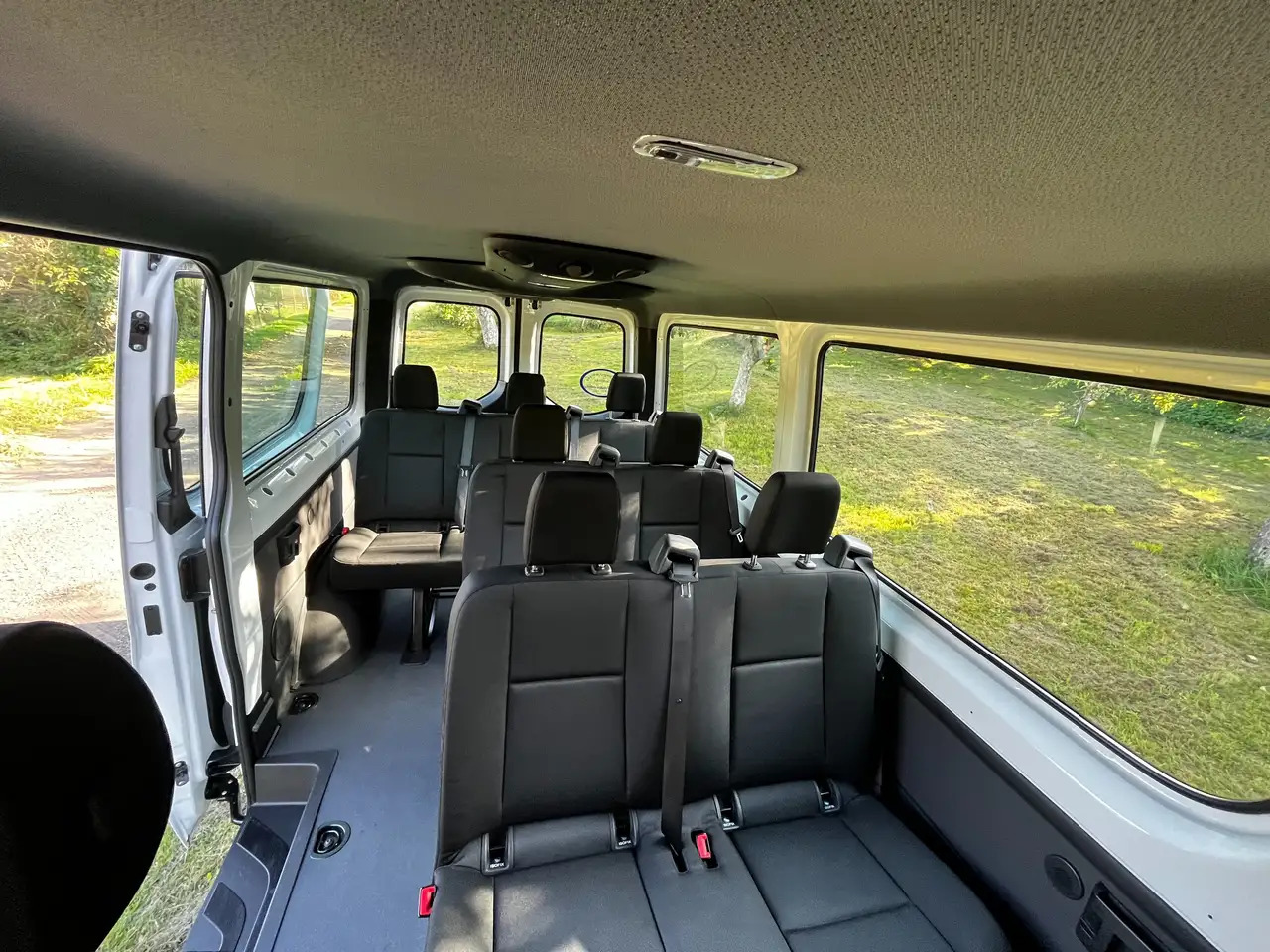 Jaunā Pasažieru furgons, Kravas-pasažieru furgons Mercedes-Benz Sprinter KOMBI TOURER DACHKLIMA 9-SITZE: foto 12