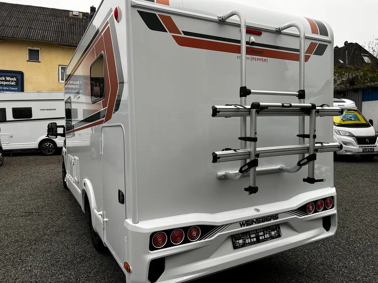 Weinsberg CaraCompact 600 MEG Pepper Mietwagen Verfügbar - Daļēji integrētais kemperis: foto 4 Weinsberg CaraCompact 600 MEG Pepper Mietwagen Verfügbar - Daļēji integrētais kemperis: foto 4