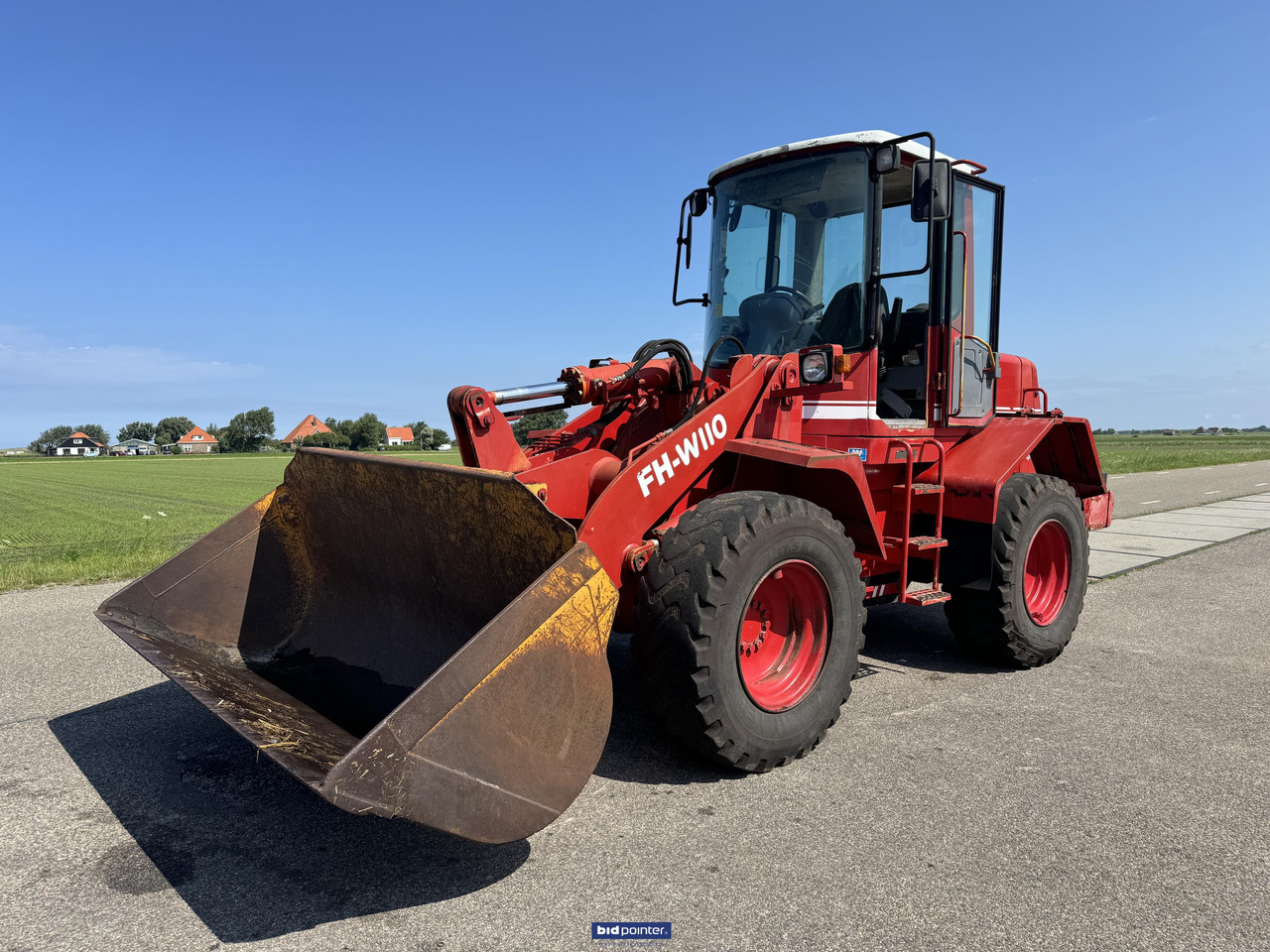 Fiat-Hitachi W110 - Riteņu iekrāvējs: foto 1 Fiat-Hitachi W110 - Riteņu iekrāvējs: foto 1