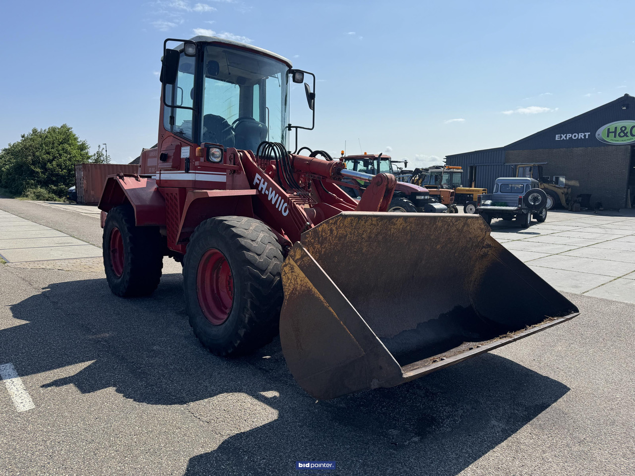 Fiat-Hitachi W110 - Riteņu iekrāvējs: foto 3 Fiat-Hitachi W110 - Riteņu iekrāvējs: foto 3