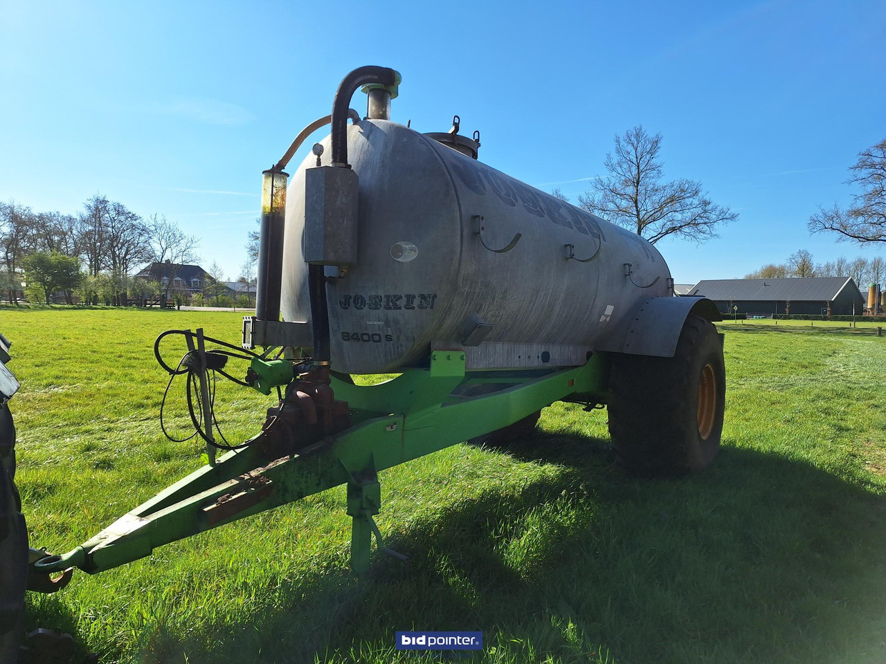 Joskin 8400 - Šķidrmēslu muca: foto 1 Joskin 8400 - Šķidrmēslu muca: foto 1