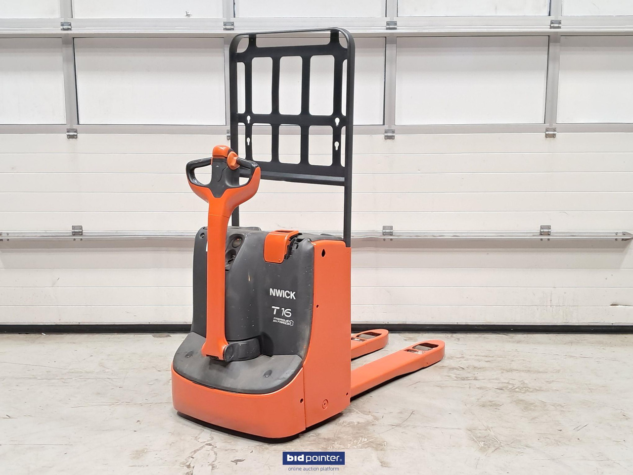 Linde T16 elektrische pompwagen - Rokas palešu ratiņi: foto 4 Linde T16 elektrische pompwagen - Rokas palešu ratiņi: foto 4