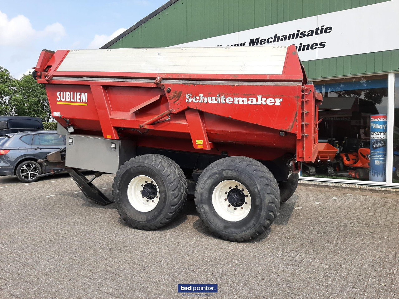 Schuitemaker Subliem 200 zandkipper / gronddumper - Lauksaimniecības piekabe-pašizgāzējs: foto 3 Schuitemaker Subliem 200 zandkipper / gronddumper - Lauksaimniecības piekabe-pašizgāzējs: foto 3