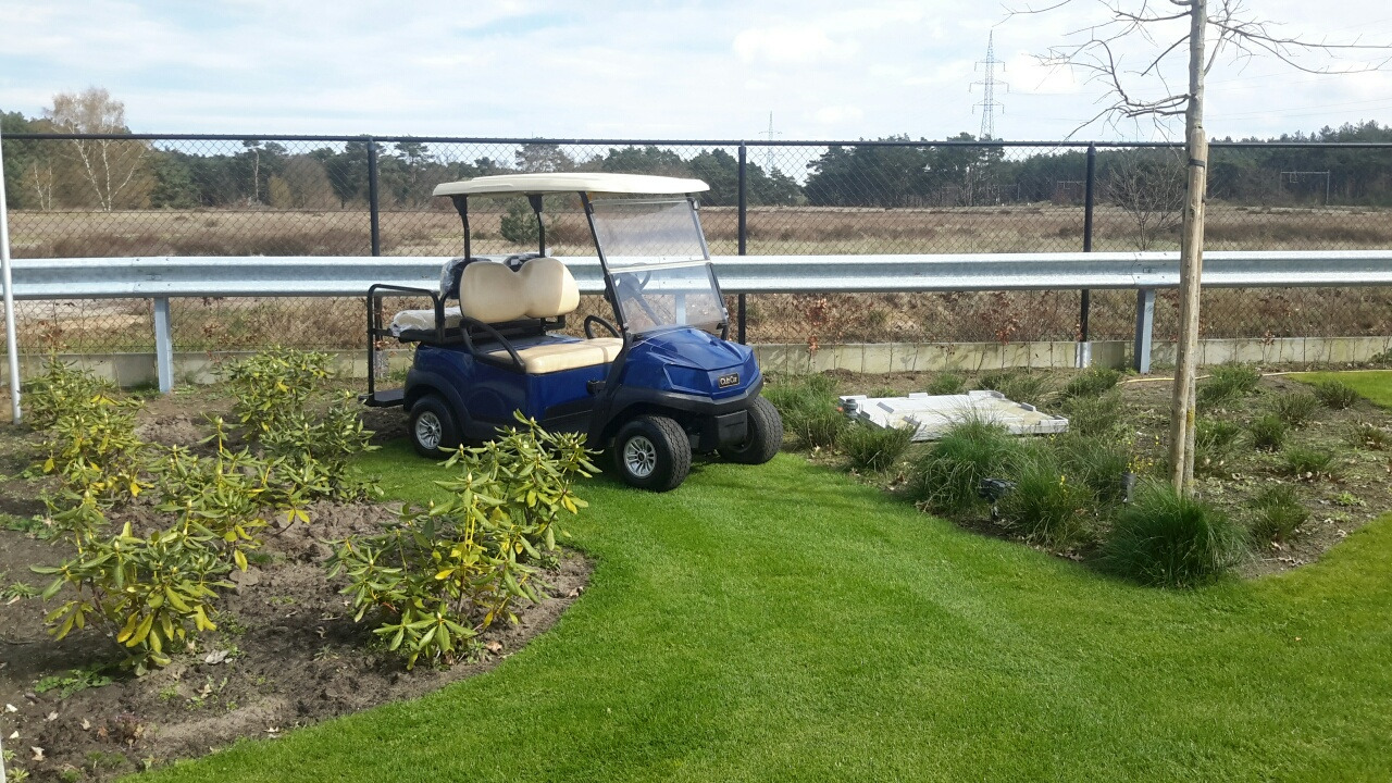 Golfa mašīna clubcar tempo 4 seat: foto 1