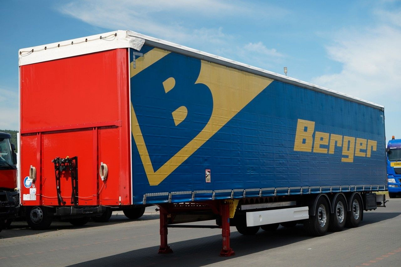 BERGER ECOTRAIL / FIRANKA / STANDARD / SUPER LEK - Piekabe ar tentu: foto 1 BERGER ECOTRAIL / FIRANKA / STANDARD / SUPER LEK - Piekabe ar tentu: foto 1