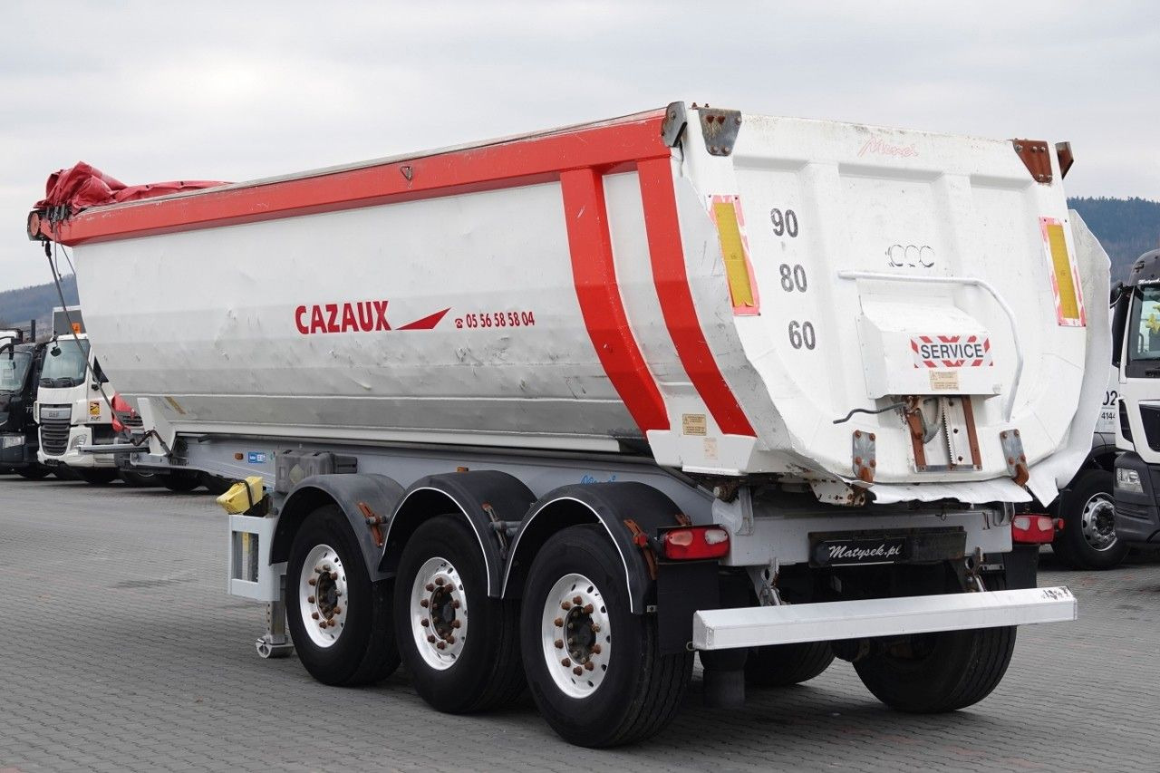 Benalu MENCI WYWROTKA /28 m3 / ALUMINIOWA / OŚ PODNOSZO - Puspiekabe pašizgāzējs: foto 5 Benalu MENCI WYWROTKA /28 m3 / ALUMINIOWA / OŚ PODNOSZO - Puspiekabe pašizgāzējs: foto 5