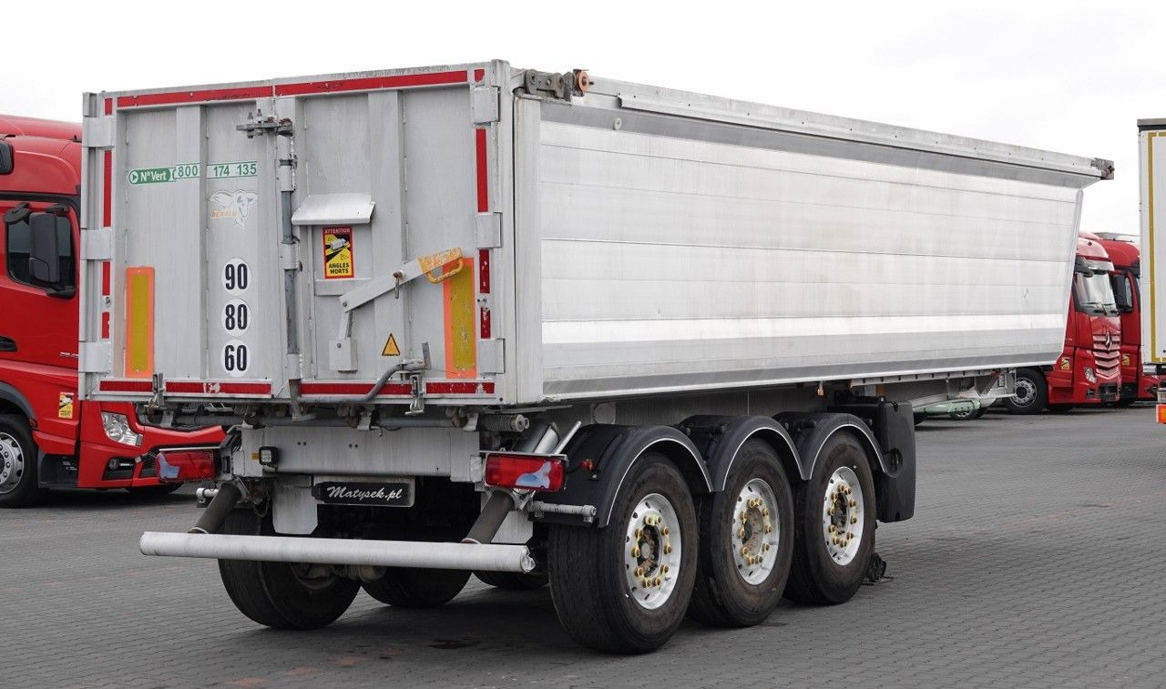 Benalu WYWROTKA / 25 m3 / ALUMINIOWA / OŚ PODNOSZONA / - Puspiekabe pašizgāzējs: foto 3 Benalu WYWROTKA / 25 m3 / ALUMINIOWA / OŚ PODNOSZONA / - Puspiekabe pašizgāzējs: foto 3