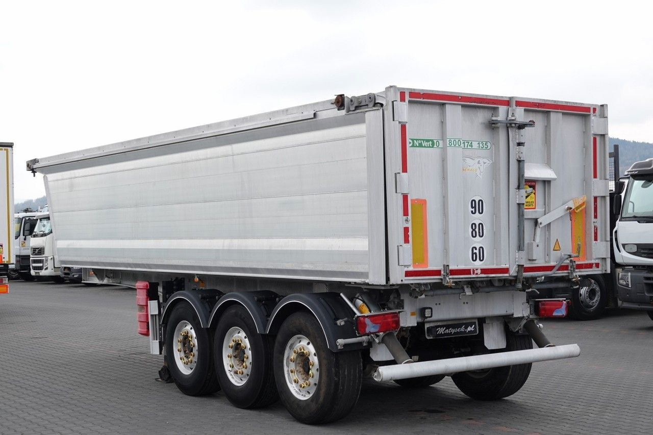 Benalu WYWROTKA / 25 m3 / ALUMINIOWA / OŚ PODNOSZONA / - Puspiekabe pašizgāzējs: foto 2 Benalu WYWROTKA / 25 m3 / ALUMINIOWA / OŚ PODNOSZONA / - Puspiekabe pašizgāzējs: foto 2