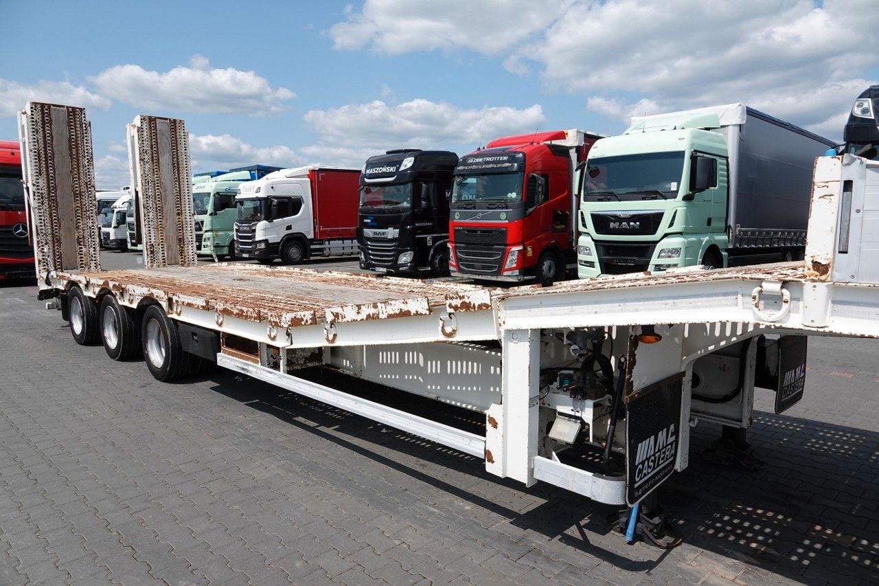 CASTERA NACZEPA LAWETA / NISKOPODWOZIOWA / 13,4 - Puspiekabe zema profila platforma: foto 5 CASTERA NACZEPA LAWETA / NISKOPODWOZIOWA / 13,4 - Puspiekabe zema profila platforma: foto 5