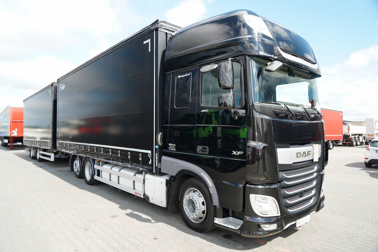 DAF XF 480 / I PARK-COOL / ZESTAW TANDEM / 120 M3 / - Kravas automašīna ar tentu: foto 5 DAF XF 480 / I PARK-COOL / ZESTAW TANDEM / 120 M3 / - Kravas automašīna ar tentu: foto 5