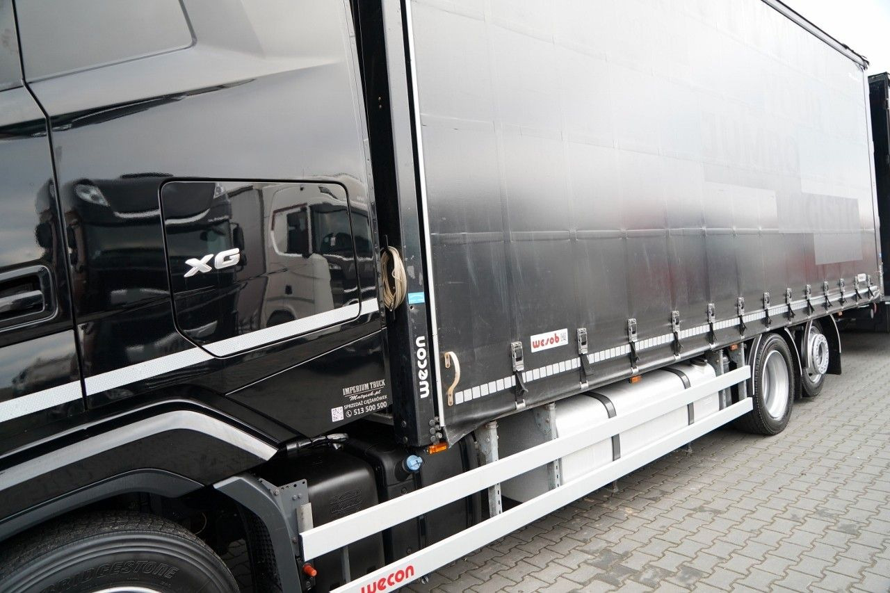 Kravas automašīna ar tentu DAF XG 480 / ZESTAW TANDEM / 120 M3 / PRZEJAZDOWY /: foto 8