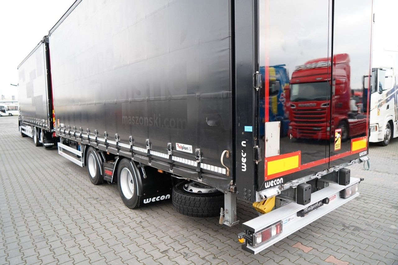 Kravas automašīna ar tentu DAF XG 480 / ZESTAW TANDEM / 120 M3 / PRZEJAZDOWY /: foto 12