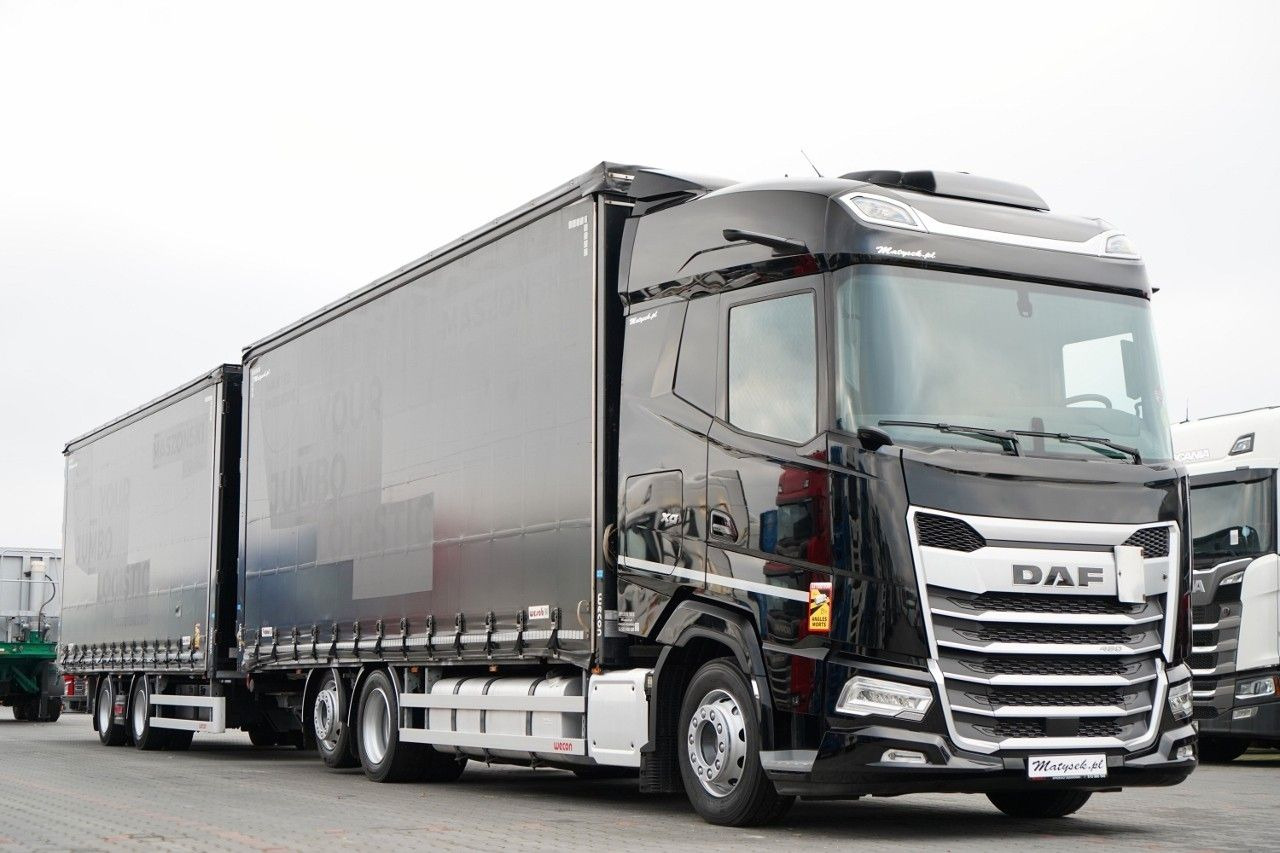 DAF XG 480 / ZESTAW TANDEM / 120 M3 / PRZEJAZDOWY / - Kravas automašīna ar tentu: foto 4 DAF XG 480 / ZESTAW TANDEM / 120 M3 / PRZEJAZDOWY / - Kravas automašīna ar tentu: foto 4