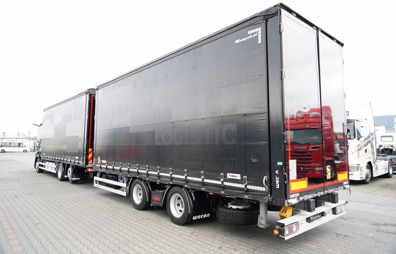 DAF XG 480 / ZESTAW TANDEM / 120 M3 / PRZEJAZDOWY / - Kravas automašīna ar tentu: foto 2 DAF XG 480 / ZESTAW TANDEM / 120 M3 / PRZEJAZDOWY / - Kravas automašīna ar tentu: foto 2