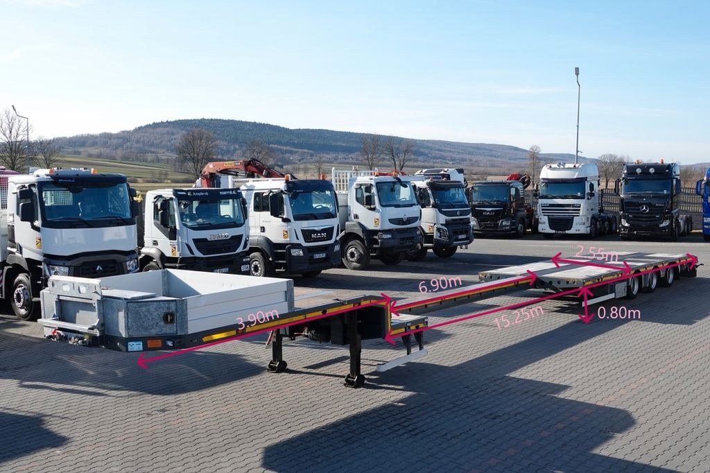 Emtech NACZEPA LAWETA / NISKOPODWOZIE / ROZCIĄGANA / DŁ Emtech NACZEPA LAWETA / NISKOPODWOZIE / ROZCIĄGANA / DŁ - Puspiekabe zema profila platforma: foto 2 Emtech NACZEPA LAWETA / NISKOPODWOZIE / ROZCIĄGANA / DŁ Emtech NACZEPA LAWETA / NISKOPODWOZIE / ROZCIĄGANA / DŁ - Puspiekabe zema profila platforma: foto 2