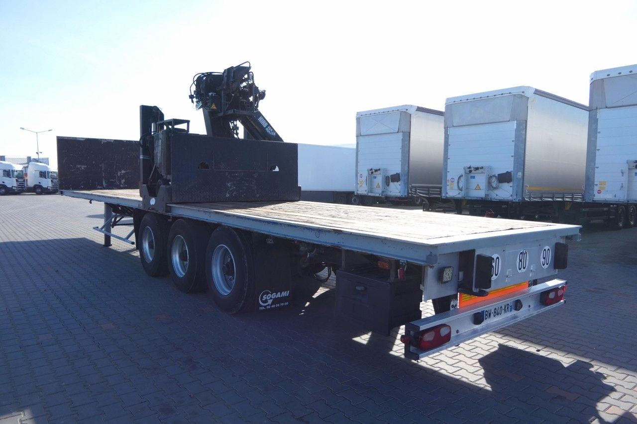Kaiser PLATFORM/FOR BUILDING/CRANE HIAB /STRONG-FLOOR - Bortu puspiekabe/ Platforma: foto 3 Kaiser PLATFORM/FOR BUILDING/CRANE HIAB /STRONG-FLOOR - Bortu puspiekabe/ Platforma: foto 3