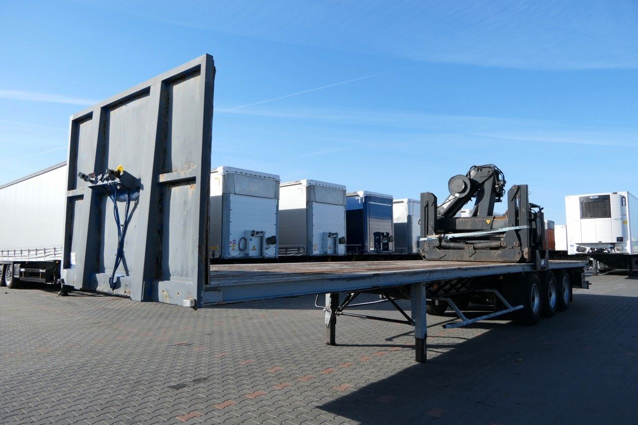 Kaiser PLATFORM/FOR BUILDING/CRANE HIAB /STRONG-FLOOR - Bortu puspiekabe/ Platforma: foto 2 Kaiser PLATFORM/FOR BUILDING/CRANE HIAB /STRONG-FLOOR - Bortu puspiekabe/ Platforma: foto 2